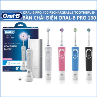 Bàn chải điện cao cấp travel oral-b Healthy Care pro 100 floss action rechargeable electric toothbrush Chợ Việt Úc