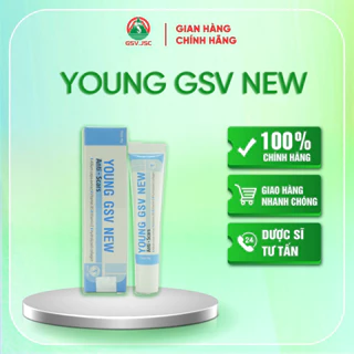 Young GSV New 15g - Kem bôi giảm sẹo, giảm thâm mụn hiệu quả