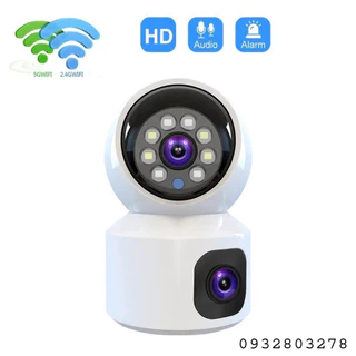 Camera IP WiFi Yoosee 2 Mắt Kép YS2304 Trong Nhà - 4.0Mpx Hình Ảnh Sắc Nét Xoay 360 Độ Đàm Thoại 2 Chiều