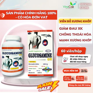 Viên uống uống bổ sung Glucosamine GH hộp 60 viên tốt cho xương khớp