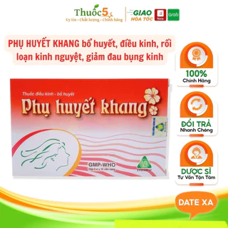 Phụ Huyết Khang Ngăn Ngừa Rối Loạn Kinh Nguyệt Hộp 50 viên