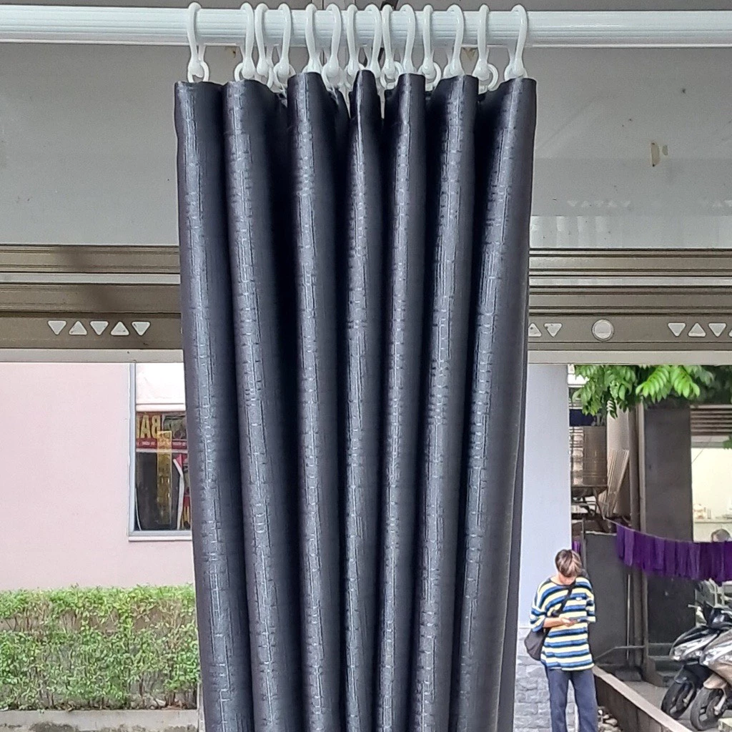 Rèm cửa sổ móc rido Loại 1-Rèm Thay Đồ, Background, Livestream, Vải Treo Tường Trang Trí Decor Phòng