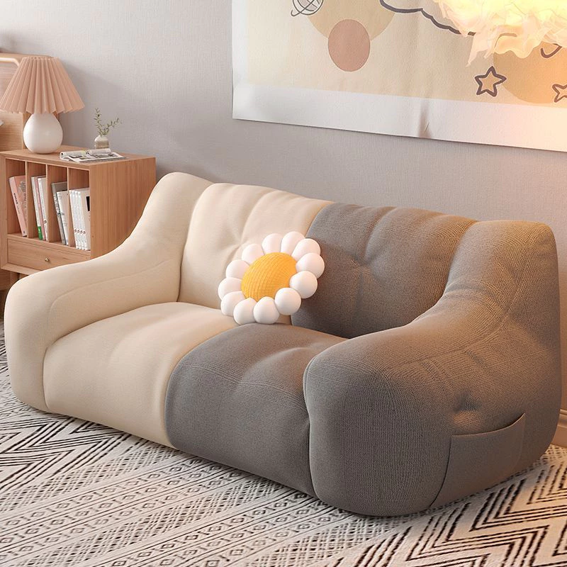 Giao hàng 24h  sofa Lười tatami Lưới Đơn Và Đôi Nổi Tiếng ins wind Làm Việc Ban Công Phòng Ngủ Trên Sàn Nhỏ