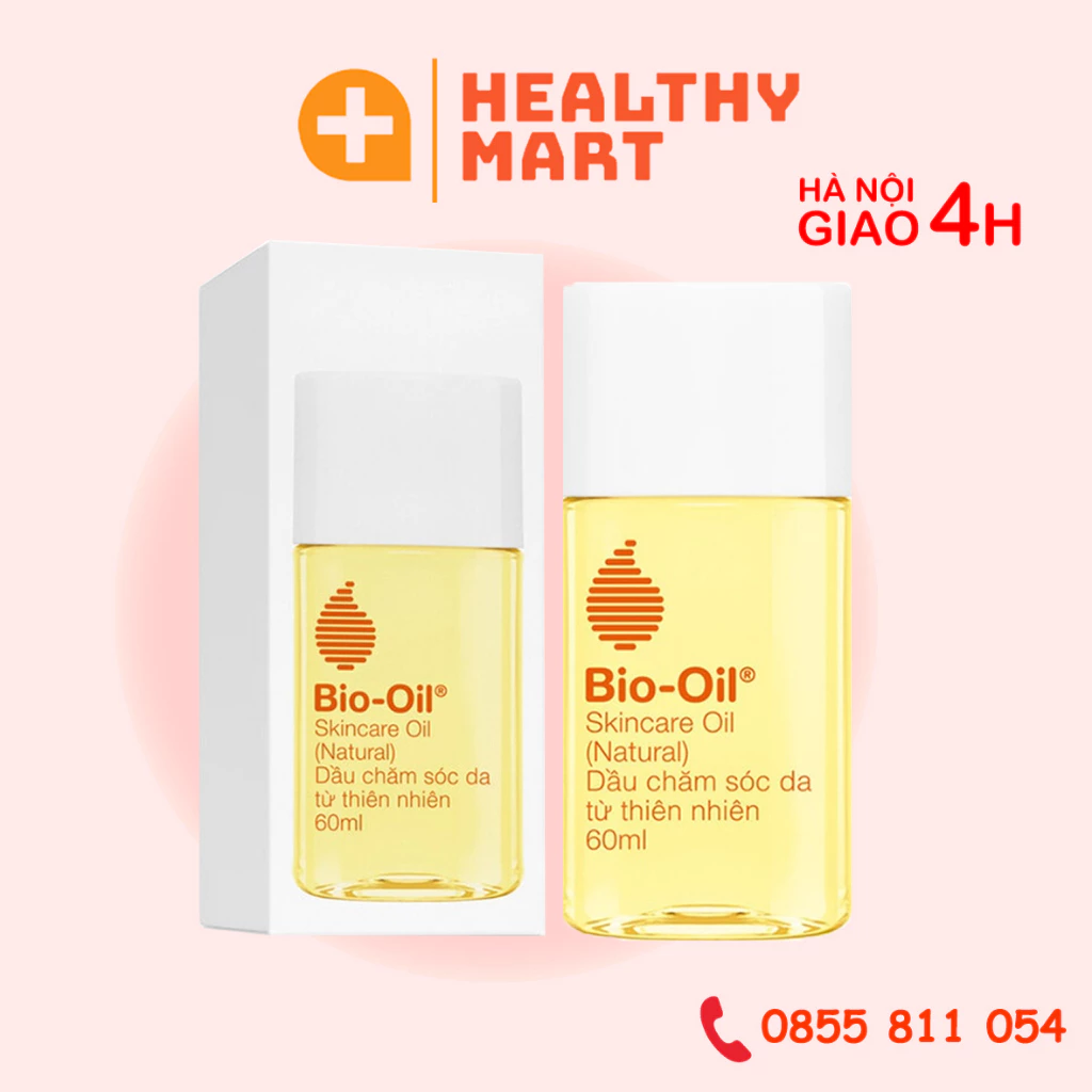 ✔️️️Tinh chất rạn da Bio-Oil NATURE MỚI - Công Nghệ Úc - Tinh dầu dưỡng nẻ, kem mờ sẹo Mega We Care - MÀU VÀNG