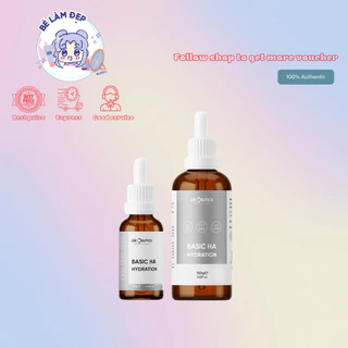 Serum Cấp Ẩm Và Căng Bóng Da dầu mụn DRCEUTICS BASIC HA HYDRATION