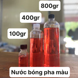 Nước bóng, nước chống dính pha màu keo composite - Phụ Gia Composite ( giá 0.5 Lít = 400gr)