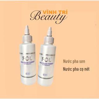 Nước Pha Sơn Móng Tay Cọ Nét  Fol cao cấp -Thinner Fol