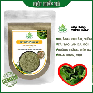 ✅[THƯỢNG HẠNG] Bột Diếp Cá Sấy Lạnh Nguyên Chất Organic Mặt Nạ Diếp Cá Hữu Cơ Trắng Da Ngừa Mụn Giảm Thâm