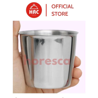 Ly làm đá inox không quai, cốc inox 8cm