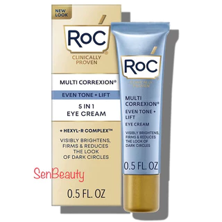 Kem dưỡng mắt sáng da Roc Retinol Multi Correxion 5 in 1 Eye Cream 15ml