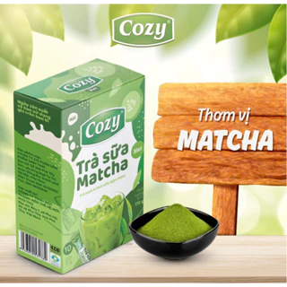 TRÀ SỮA MATCHA COZY 3 IN 1 HỘP 306G - 170G