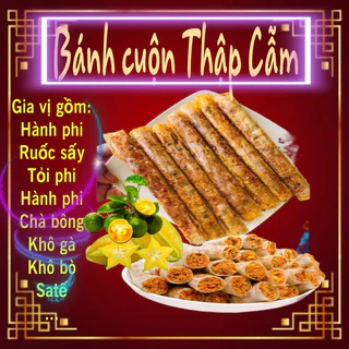 [ 5 KG ] COMBO Sỉ 5 KG Bánh Tráng Cuộn Thập Cẩm TRUNG NGHĨA