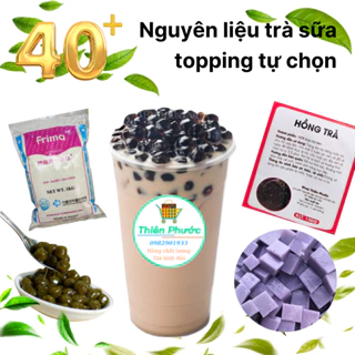 Shop trà sữa Thiên Phước - 40 nguyên liệu tự chọn thỏa thích - có hướng dẫn nấu ở mô tả