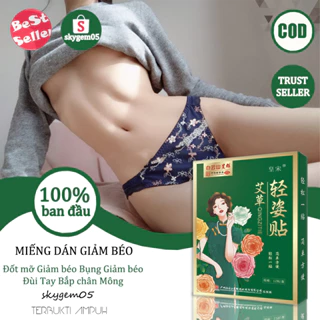 miếng dán giảm mỡ bụng một hộp 12 miếng dán giup giảm cân, đốt mỡ, nhỏ bụng( giảm cân nhanh chóng sau 7 ngày )