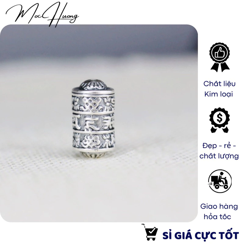 Set 3 Charm Trụ lục chú - TL018 MOCHUONG JEWELRY