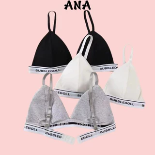 Áo Bra 2 Dây Mút Mỏng Không Gọng Cài Sau Lên Ngực Cực Xinh ANA 4009