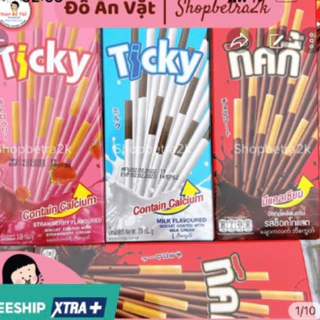 [Giá sỉ] Bánh que Ticky socola Thái Lan [hộp 20gr/6que]