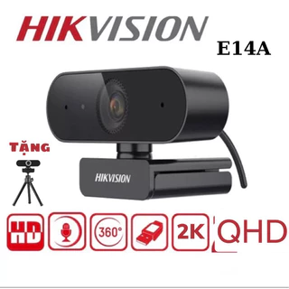 Giao hoả tốc 1H HCM Webcam Học Online Họp trực tuyến livestream Hikvision siêu nét - tặng chân đế