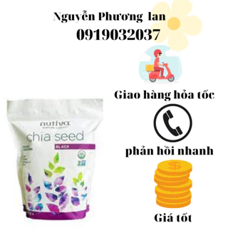 HẠT CHIA MỸ NUTIVA 907 g Date 2025