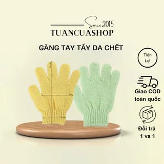 Một chiếc găng tay tẩy tế bào chết khi tắm (GTT01)