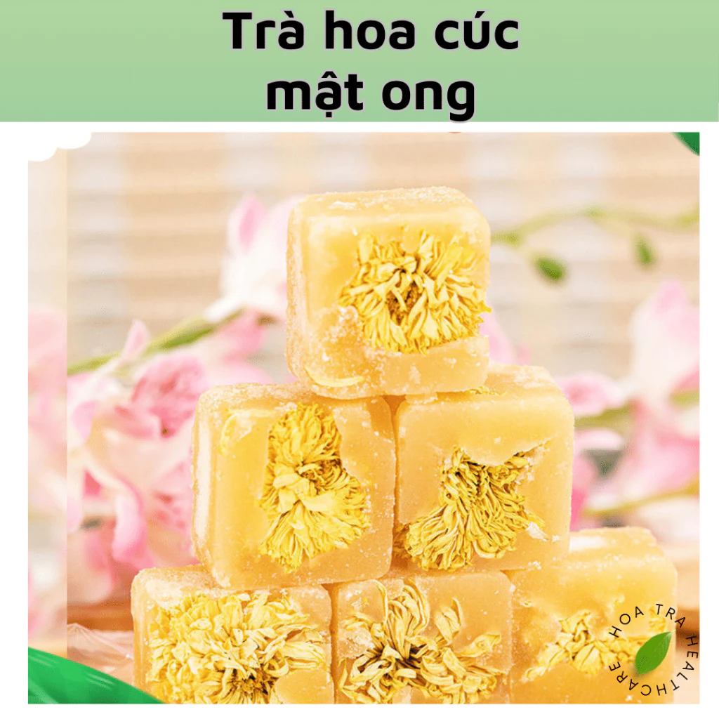 [CHÍNH HÃNG] Trà Hoa Cúc Đường Phèn 🍀 Mật Ong FREESHIP Tốt Cho Sức Khỏe