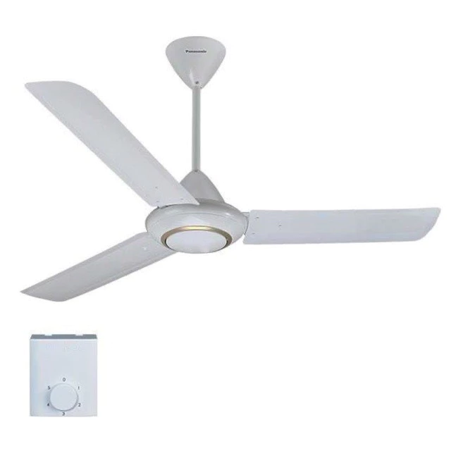 Quạt Trần Điện Cơ Hộp Số chạy 5 tốc độ gió, 3 cánh thép không gỉ chạy cực êm và mát, phù hợp cho mọi không gian