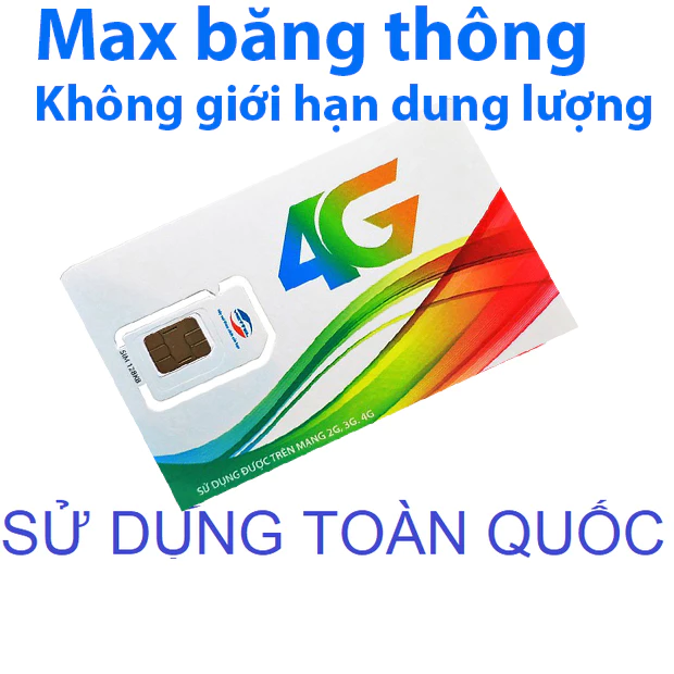 SIM VIETTEL 4G MXH120 Không Giới Hạn Lưu Lượng Tốc Độ Cao khi truy cập tiktok facebook youtobe