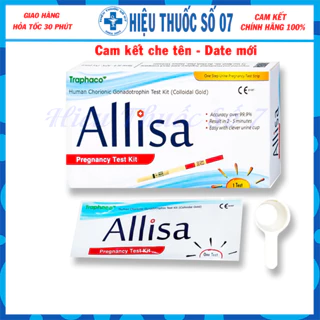 Que thử thai Allisa bản to 4mm của Traphaco - giao hàng kín đáo, che tên