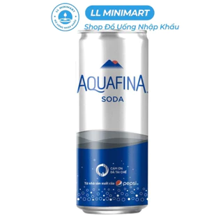 Nước Giải Khát Có Ga Aquafina Soda Lon 320ML