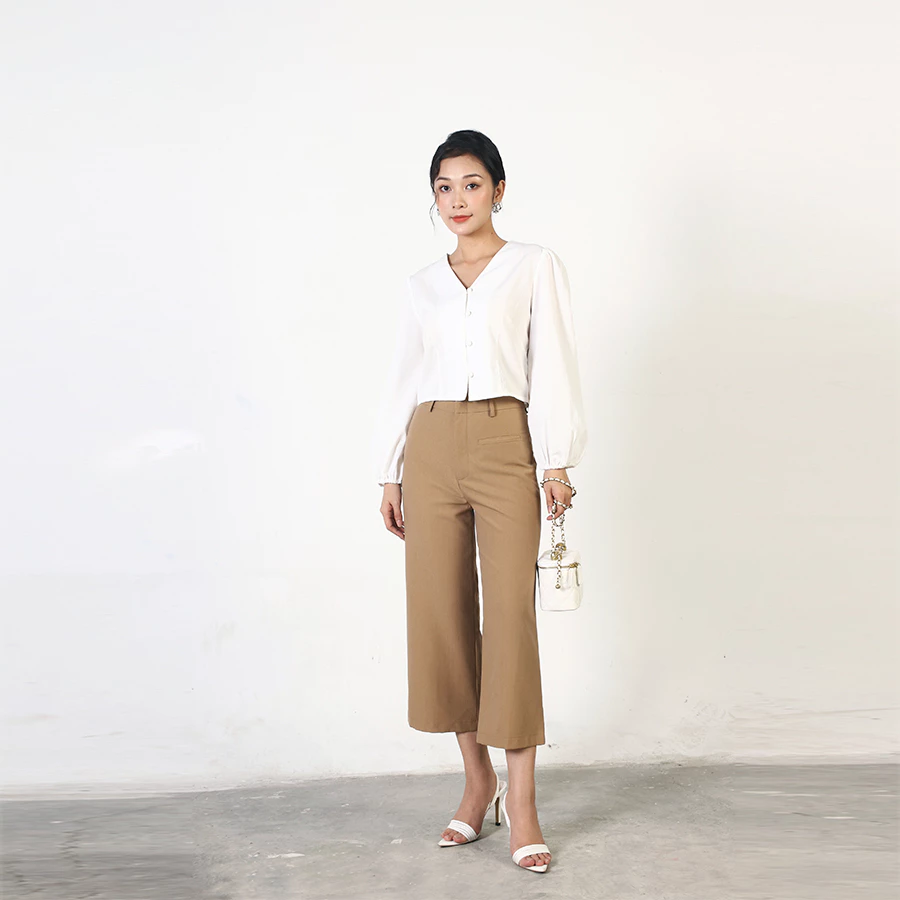 LUU'S COLLECTION - Quần tây túi mổ (hình ảnh chính chủ shop tự chụp)