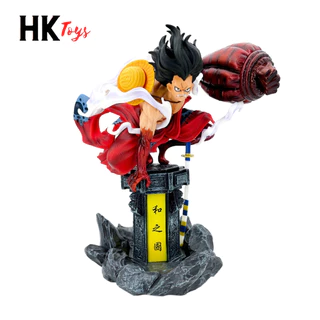 Mô hình One Piece Luffy gear 4  snake man Cao 31cm hàng cao cấp siêu đẹp  , figure mô hình anmie one piece luffy