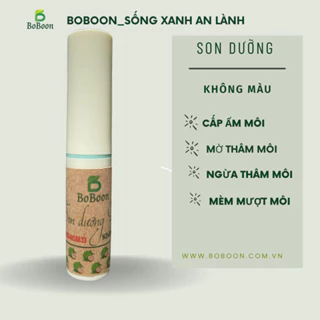 Son dưỡng dừa Boboon không màu ngăn thâm môi, cấp ẩm, căn mọng mềm mướt 4g