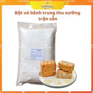 Bột bánh trung thu nướng trộn sẵn Xuân Đỉnh 500gr (bột bánh nướng trộn sẵn) xốp thơm, dẻo quyện - Vào Bếp 365