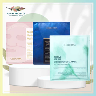 Mặt Nạ Thạch Tảo Xoắn Celderma / Collagen/ Ninetalks Hydrogel dưỡng trắng, cấp ẩm, phục hồi da