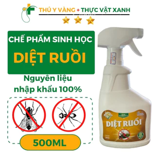 Thuốc diệt ruồi cánh bướm hiệu quả 100% Chai 500ml - An toàn - SP cao cấp king Bio