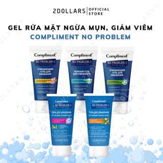 Gel Rửa Mặt Compliment No Problem Giảm Viêm, Mụn 200ml