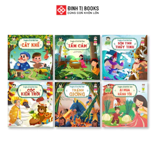 Sách - Truyện cổ tích Việt Nam (Song ngữ Việt - Anh) cho trẻ từ 3 - 9 tuổi - Đinh Tị Books