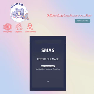 1 Miếng Mặt Nạ Phục Hồi Cấp Ẩm Cao Cấp Smas Peptide Silk Mask