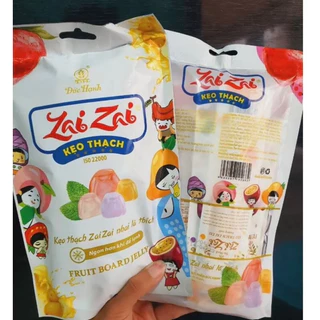 Kẹo Thạch Zaizai 320g / 350g / - Đức Hạnh | Hương vị: Khoai Môn, Chanh Leo, Me, Dâu, Xoài, Đào, cam - Đồ Ăn Vặt