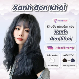 Thuốc nhuộm tóc Xanh Dương Đen Khói - Không Cần Tẩy Tóc - Minzihair HN