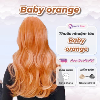 Thuốc nhuộm tóc Baby Orange - Cần Tẩy Tóc - Minzihair HN