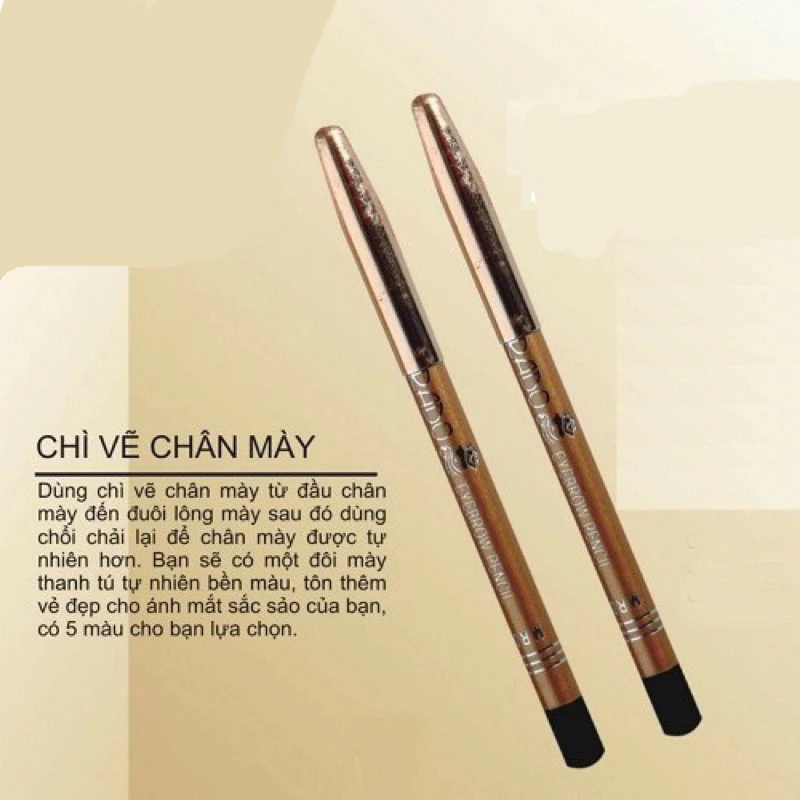 Chì kẻ mày / mí mini Marado (dạng chuốt)