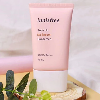 Kem Chống Nắng innisfree Nâng Tông Da 50ml Tone Up Watering Sunscreen SPF 50+ PA++++