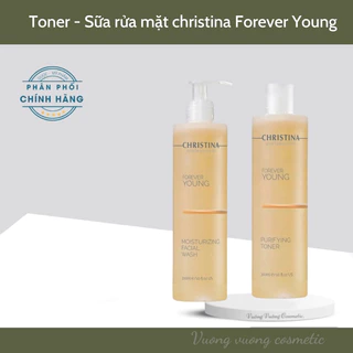 Toner Sữa rửa mặt Forever Young Christina 300ml