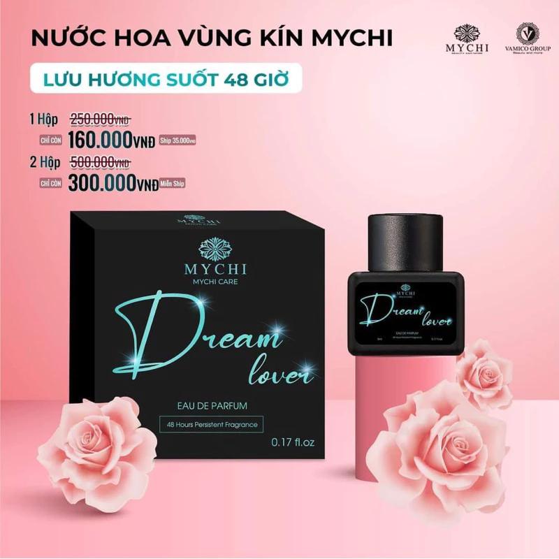 Nước Hoa Vùng Kín Mychi - Nước Hoa Cô bé Mychi Lưu Hương 48h