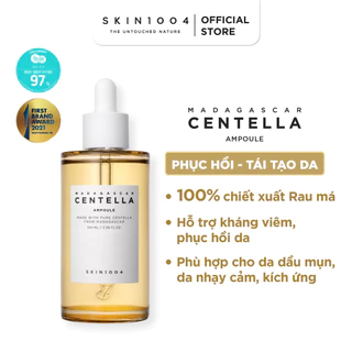 Serum Rau Má Skin1004 Madagascar Centella Asiatica Ampoule 100ml Tinh Chất Skin 1004 Chính Hãng (authentic)