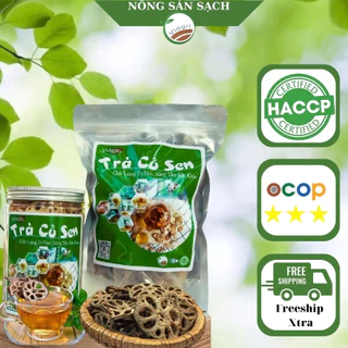 Trà củ Sen Viagri (SẢN PHẨM OCOP) - Củ sen rang củi hạ thổ - Không chất tẩy trắng