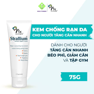 Kem Mờ Rạn Da FIXDERMA Strallium Stretch Mark Cream Mịn Da Cho Bà Bầu Hoặc Tăng Cân 75g - Hùng Lợi