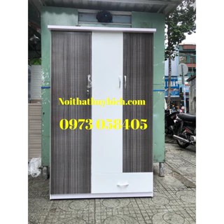 Tủ quần áo nhựa Đài Loan(1m05x170x45)freeship+lắp đặt.