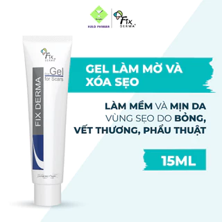 Kem Mờ Sẹo FIXDERMA Scar Gel 15ml Giúp Mờ Thâm Sẹo Lồi, Rỗ, Bỏng, Vết Thương, Phẫu Thuật - Hùng Lợi